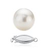 Freshwater Cultured Pearl Strand Necklace in 14k White Gold (8.0-8.5mm)